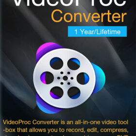 VideoProc Video Converter AI [5 in 1 tools] {Lifetime}{MAC}