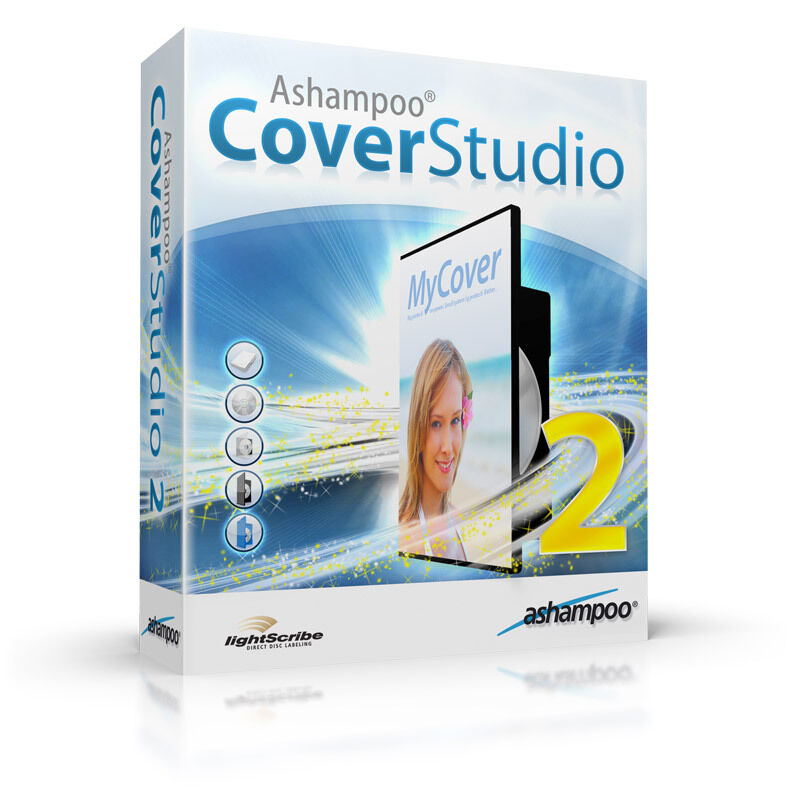 Ashampoo Cover Studio 2 , Create Disc label and case covers