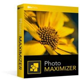 InPixio Photo Maximizer, Zoom Enlarge Magnify w/o quality loss