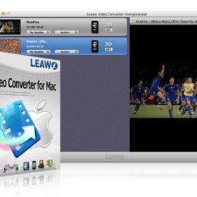 Leawo Video Audio Converter Software ,6X Speed ,convert 180+ formats 1:1 {MAC}