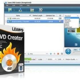 Leawo DVD Creator Burner Maker [AVI MP4 WMV MKV HD to DVD]  {Lifetime}
