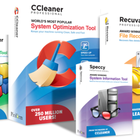 Piriform CCleaner Pro PLUS. CCleaner,Defraggler,Recuva,Speccy 4 in 1