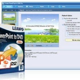 Leawo PowerPoint PPT to DVD Pro Converter Software, Transfer presentation to DVD