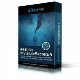 East-tec Invisible Secrets,Password Protect, Encrypt Hide files photos data