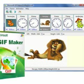 iStonsoft GIF Maker, Create animated gif from JPG/JPEG, BMP, PNG, GIF..and more
